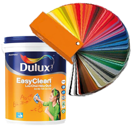 Bảng mã màu sơn Dulux Easyclean lau chùi hiệu quả